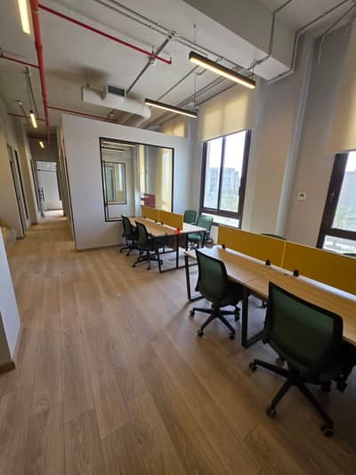 Unique administrative headquarters 192m fully finished for rent in the strongest location in District 5, Fifth Settlement
