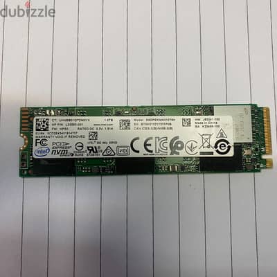 SSD Crucial 500GB M2 P3 & Intel 660p 1TB NVMe