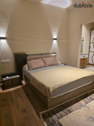 Apartment fully furnished first use for rent at compound 90 avenue new cairo prime location on 90th street in front of Auc beside point 90 & the spot.