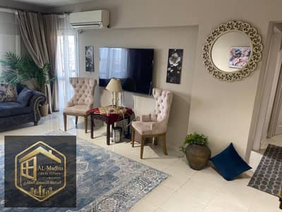 Apartment for sale in Al-Rehab – special finishing + fully furnished and equipped appliances