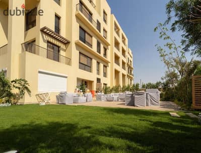 Received an apartment with a view of the Pyramids near the Grand Egyptian Museum in OWEST by Orascom