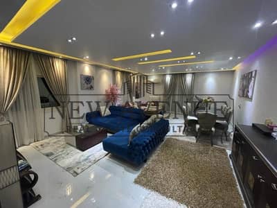 Delivered Ultra super lux fully furnished typical apartment for sale in El Lotus New Cairo area 225m with 2 bedrooms and 3 bathrooms