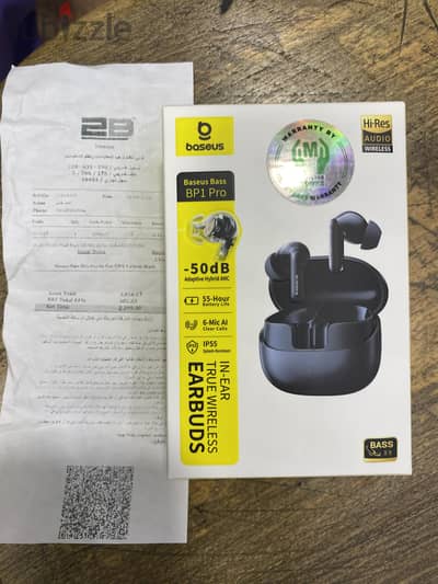 Baseus Bass BP 1 Pro Black جديدة بضمان الوكيل