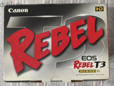 كاميرا كانون Rebel EOS T3 جديدة للبيع