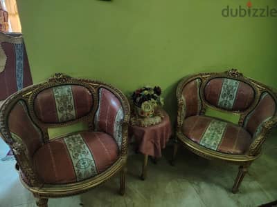 كونسول مدهب مستعمل للبيع