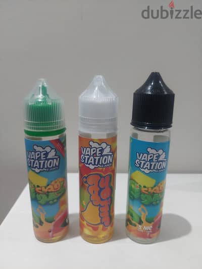 3 ازايز ليكويد فيب ستيشن vape station liquid