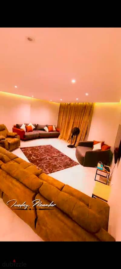 Furnished apartment for rent in Degla View Compound, Memaar Al Morshedy