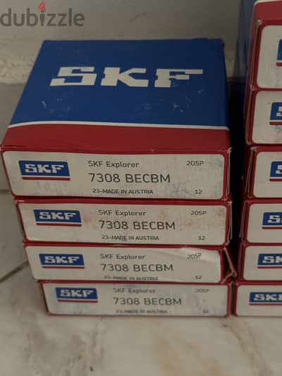 Angular Contact Ball Bearing • Model: SKF 7308 BECBM