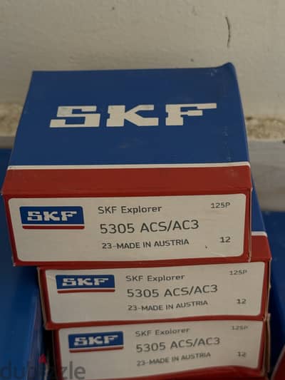 Double Row Angular Contact Ball Bearing • Model: SKF 5305 ACS/AC3