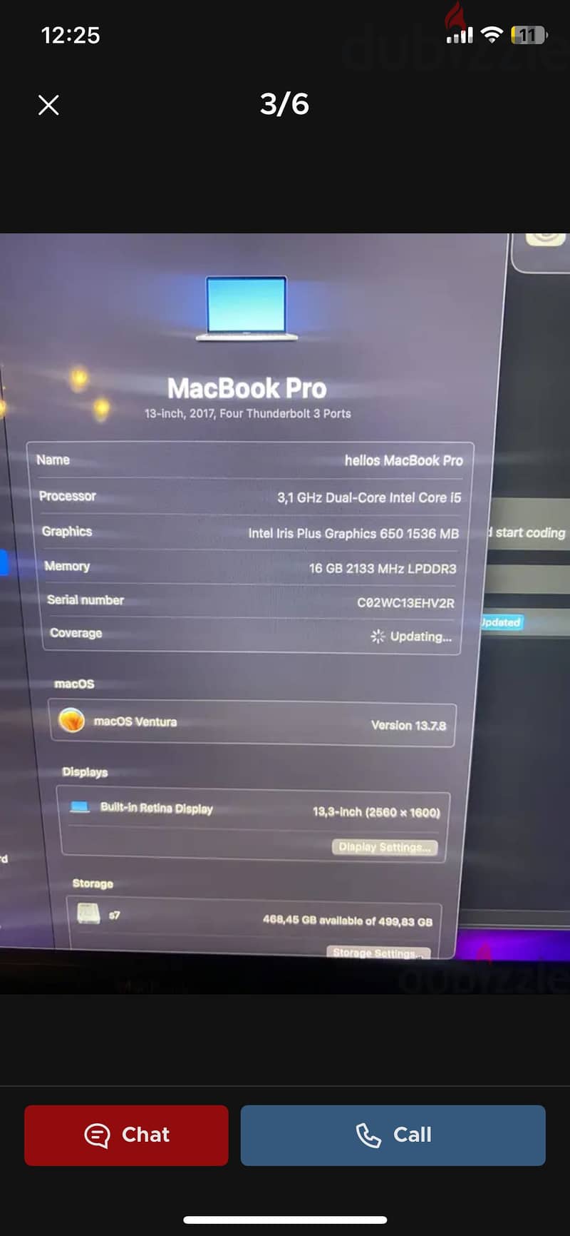 MacBook Pro 2017 1