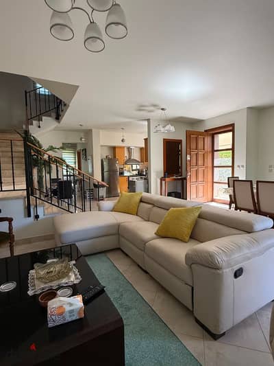 Ultra super lux furnished twin house for rent in marassi Verona at north coast with stunning view