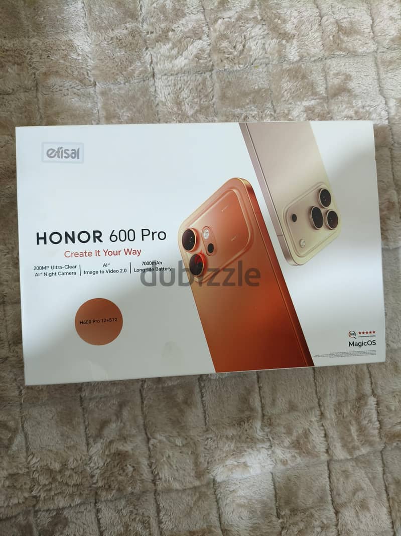 Honor 600 Pro 1