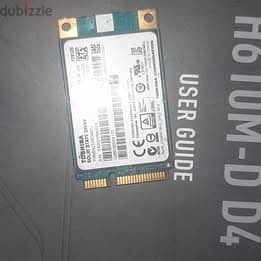 هارد 128gb SSD Toshiba بسرعة ٦٠٠ ميجا بثانية