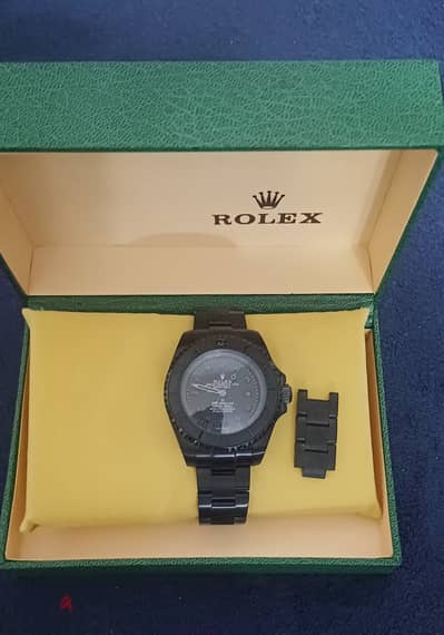 Rolex sea deweller - phantom black أعلي درجات الكوبي أستعمال خفيف جدا