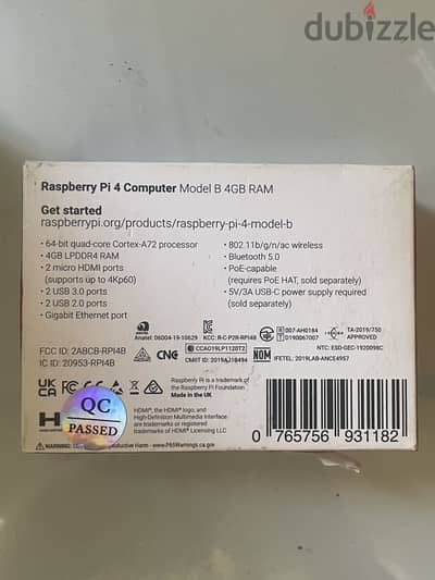 Raspberry pi 4B