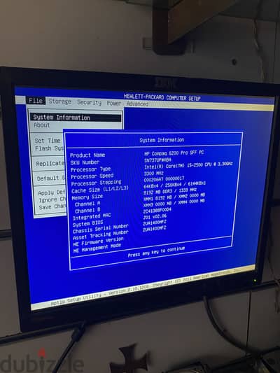 HP Compaq 6200 Pro SFF