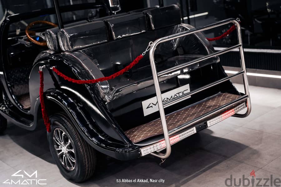 Vintage Golf car Black 8