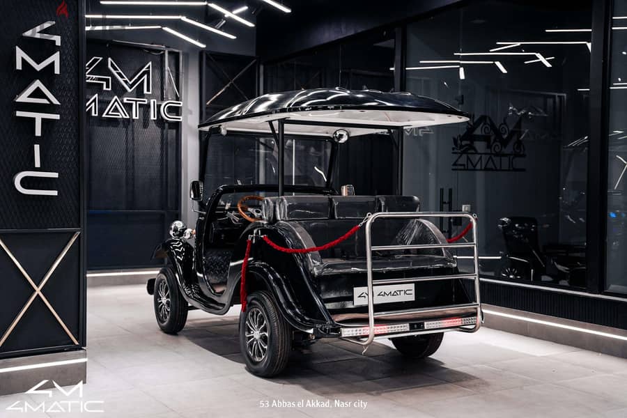 Vintage Golf car Black 10