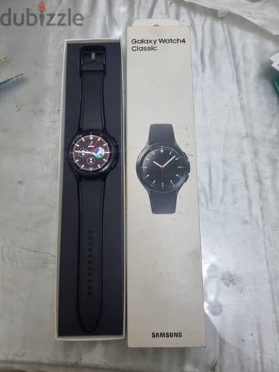 samsung watch 4 classic with box and original charge