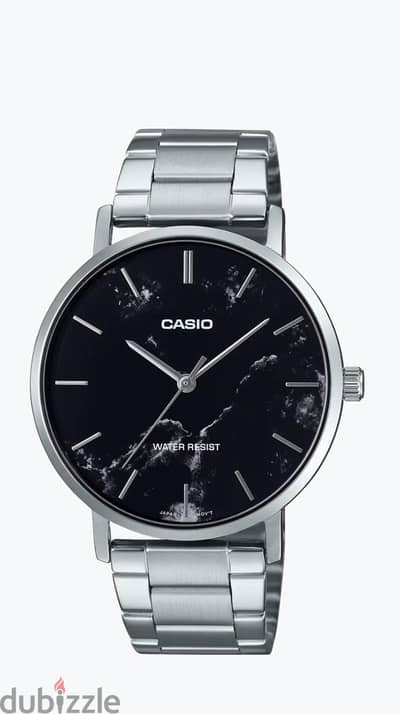 ساعة Casio MTP-VT01DM-1 AUDF الأصلية بالكامل