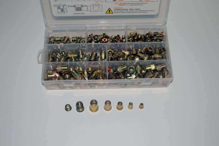 Rivet Nut Kit 250 Pieces | FERO 2