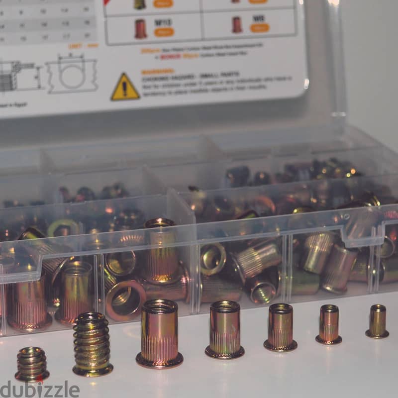 Rivet Nut Kit 250 Pieces | FERO 3