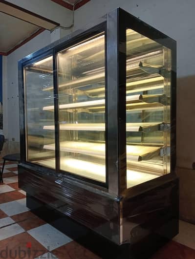 ثلاجة عرض فلات جامبو 150سم ايطاليه TEKNA srl بحالة الزيرو
