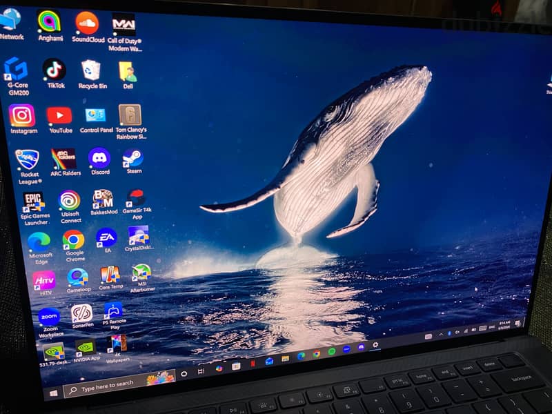 Dell5560 precision touch4k 2