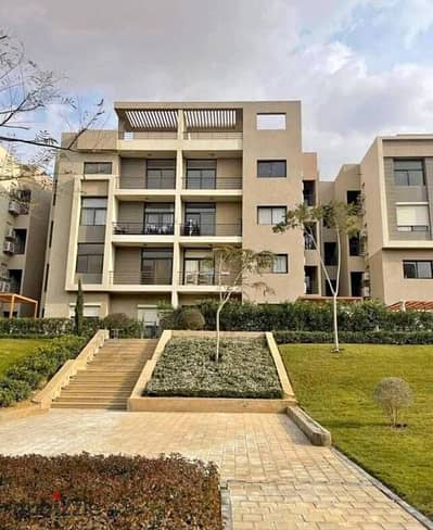 Apartment with  3 Room garden resale for sale, ready to move , fully finished and furnished with air conditioning in Fifth Square, Al Marasem.