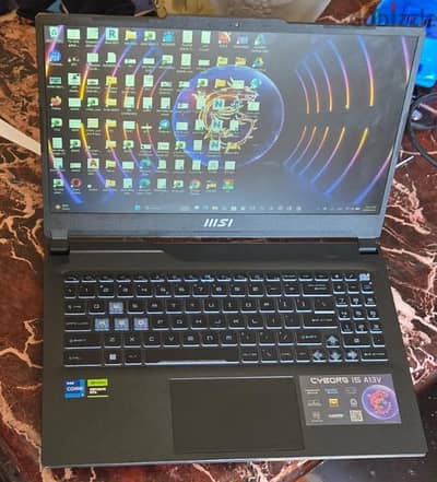 للبيع لابتوب جيمينج براند msi موديل cyborg 15A13VE.