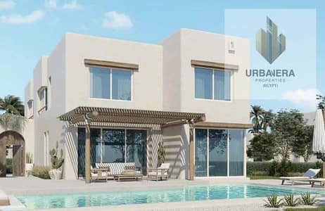 للبيع شاليه بالتقسيط بموقع متميز كمباوند Palm Hills - Hacienda Waters