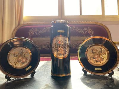 طقم Chokin ياباني أصلي 24KT Gold