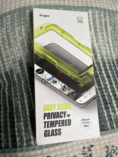 Iphone 17 pro maxRingke easy slide privacy screen protector