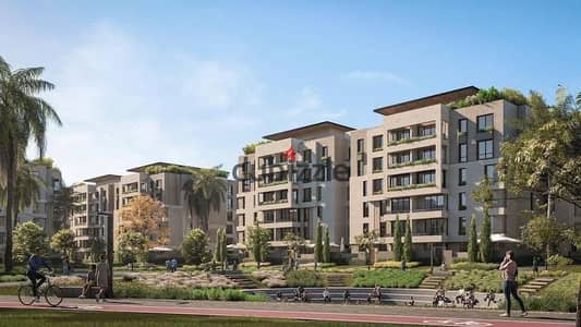 شقة 121.9م غرفتين للبيع في Seven Residence حدائق أكتوبر بجوار جامعة زويل وتقسيط حتى 10 سنوات