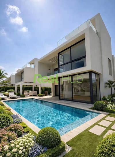 اخر اكبر فيلا  510 م استلام فوري متشطبه بالتكيفات  وجاهز للسكن في المراسم فيفث سكوير التجمع الخامس