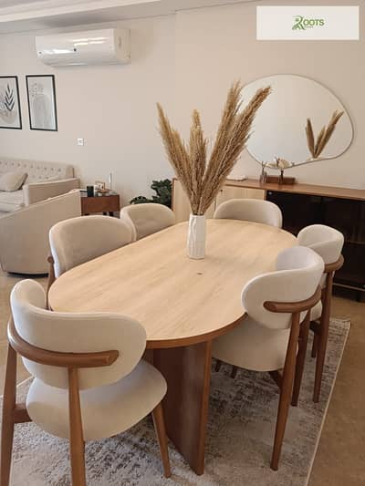للبيع شقة مفروشة بالكامل تطل على حديقة فى زيد ويست - الشيخ زايد For Sale Fully Furnished Apartment, Garden View, in Zed West - Sheikh Zayed