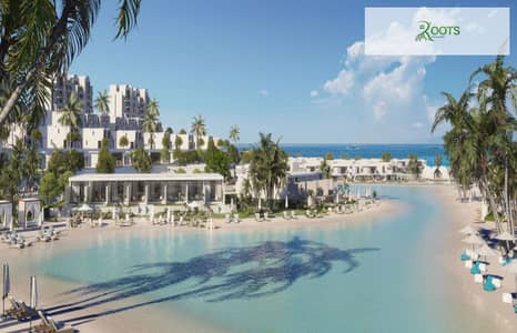 للبيع شالية بحديقة كامل التشطيب يطل على لاجوون فى سولت  - الساحل الشمالى For sale A fully finished Chalet with Garden,in Salt - North Coast