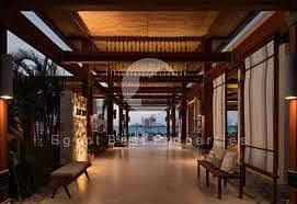 للبيع شاليه 3 غرف نوم داخل مشروع Ogami في رأس الحكمة بالساحل الشمالي، أحد أحدث المشروعات الساحلية المميزة، والذي يتمتع بموقع استراتيجي وإطلالات رائعة