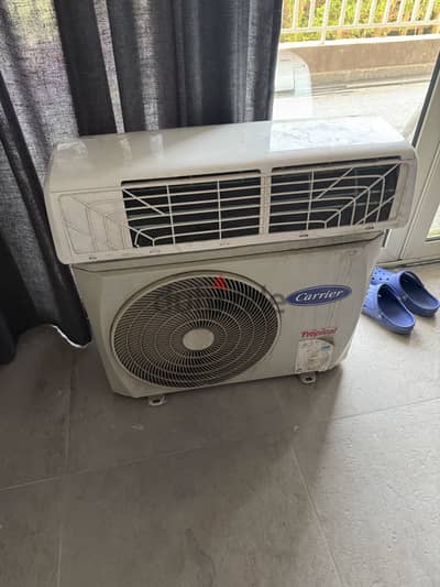 Carrier optimax air conditioner 1.5 hp