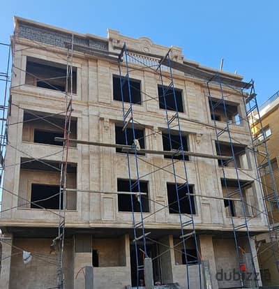Ground floor with private garden ready to deliver steps to alahly club new cairo
