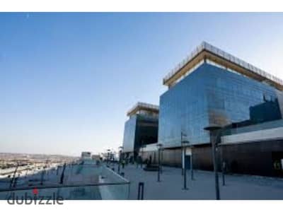 Office in a prime location for sale with installments Ready To Move in Etapa Square, City Edge, El Sheikh Zayed . . . . . . . .