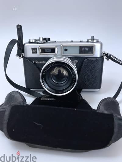 كاميرا ياشيكا إلكترو Yashica Electro 35 الكلاسيكية الأصلية بالجراب