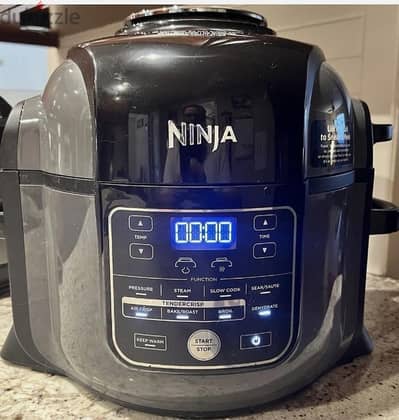 ninja air fryer and pressure cooker ايرفراير وحلة ضغط نينجا