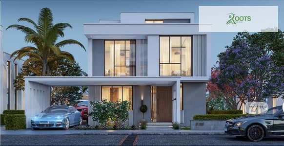 For Sale Townhouse Ready to move, Double view, Prime location at phase 1 - Lake West Compound - Al Sheikh Zayed.
