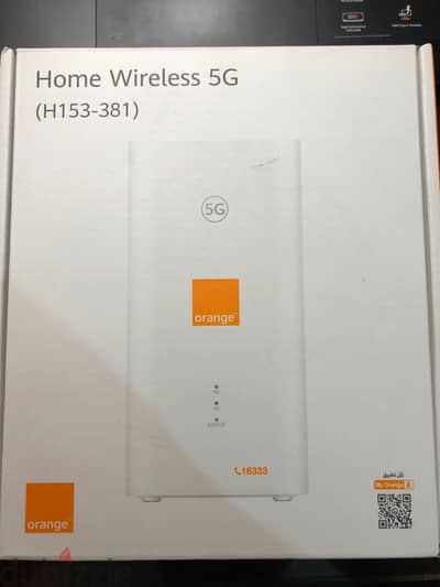 Orange Home Wireless 5G Router