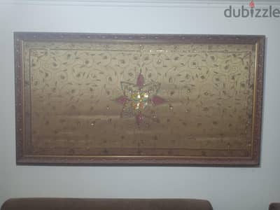 برواز قماش فخم نادر اكبر برواز في مصر  طول 120 cm عرض 220cm Special