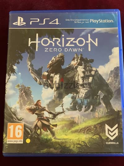 Horizon Zero Dawn ps4 used like new
