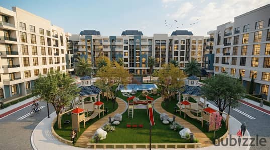 Apartment for Sale in October Gardens – Greek Town CompoundPremium Unit with the Lowest Meter Price & Longest Payment Plan:Space: 105 sqmLocation: Located in the prestigious Golden Square, October GardensPayment Plan: Longest installment period up to 10 y