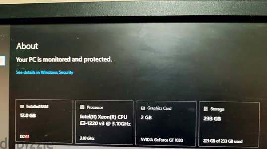 تجميعه بسيطه تنفع في اللعب والشغل+شاشه Dell 19 بوصه