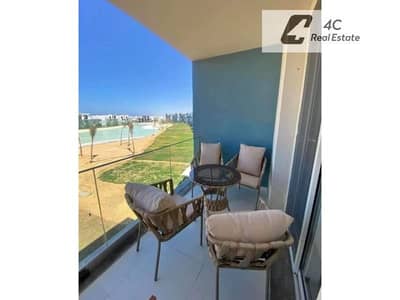 شاليه للبيع متشطب بالكامل ريسيل فوري في Gaia Al Ahly Sabbour الساحل الشمالي Open view landscape جاهز للمعاينه و الاستلام